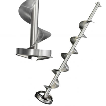 Шнек Титановый 130 мм с кольцом